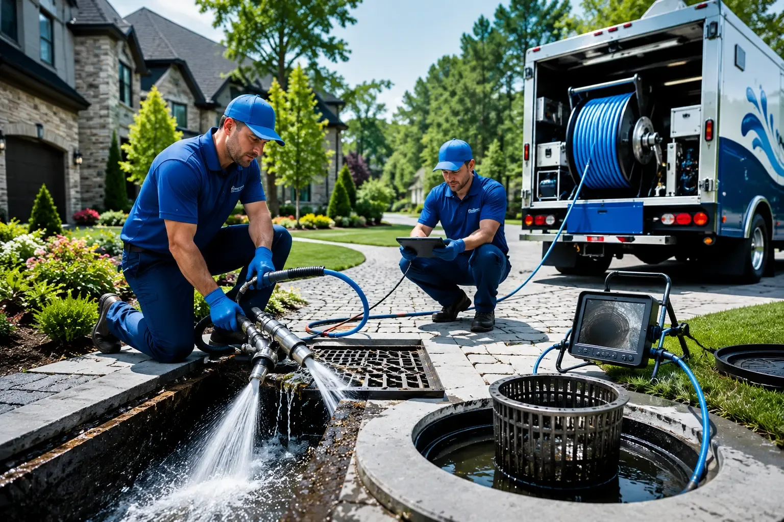Local outdoor drain cleaning professionals in Davidsville, PA
