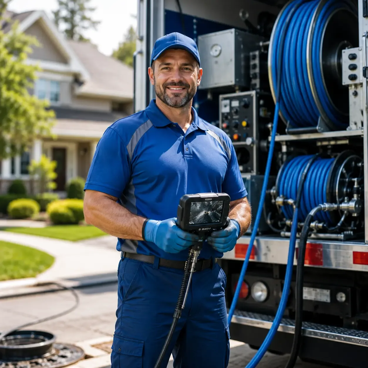 Local outdoor drain cleaning specialists in Davidsville, PA